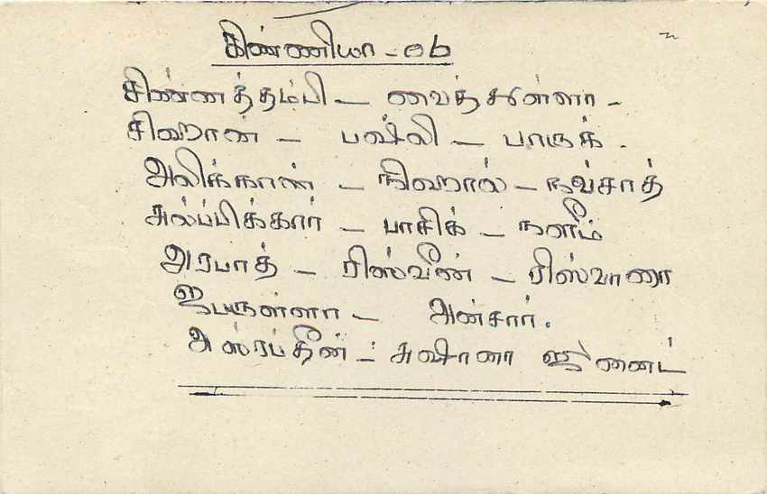 Entier Postal Postal Stationary Sri Lanka Ceylan Lion — Rückseite