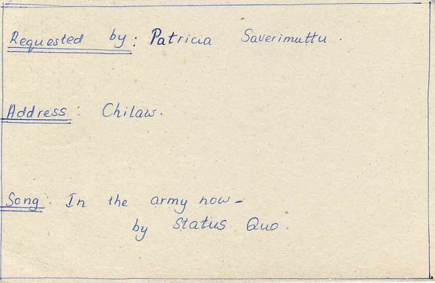 Entier Postal Postal Stationary Sri Lanka Ceylan Lion — Rückseite