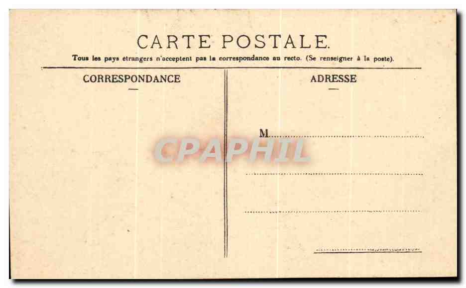 Paris- Avenue du Bois de Boulogne- Arc-de-Triomphe -CPA — Rückseite