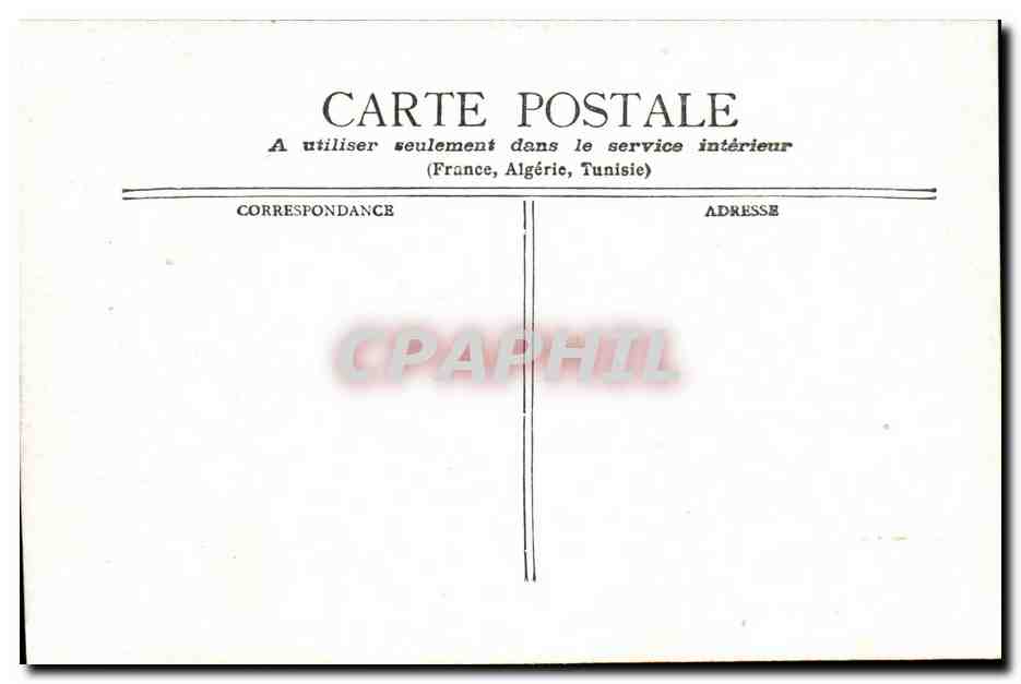 Paris- Le Pont d'Arcole a L'Hotel de Ville - CPA — Verso