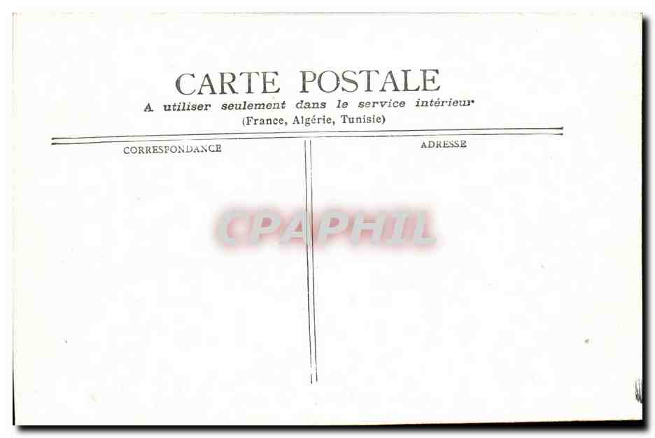 Paris- Les Arts et Metiers et La Rue Reaumur -CPA — Rückseite