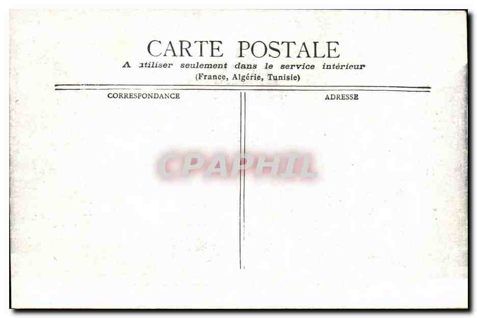 Paris- Le Pantheon et Eglise Ste Genevieve -CPA — Verso