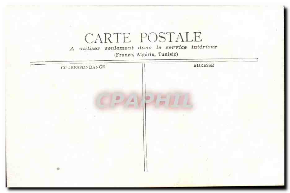 Paris- Eglise St Eustache et rue Montmatre -CPA — Rückseite