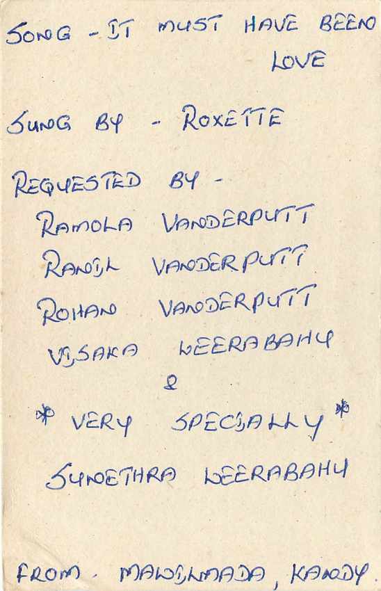 Entier Postal Postal Stationary Sri Lanka Ceylan Lion — Rückseite