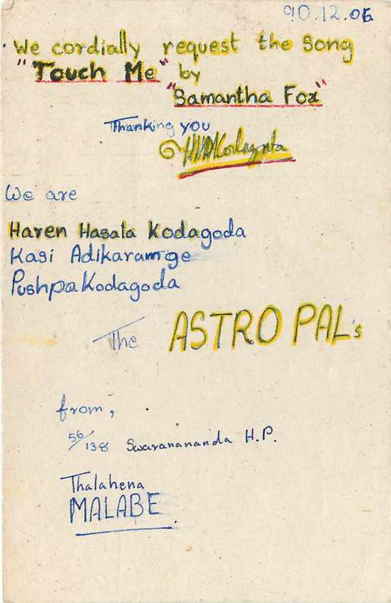 Entier Postal Postal Stationary Sri Lanka Ceylan Lion — Verso
