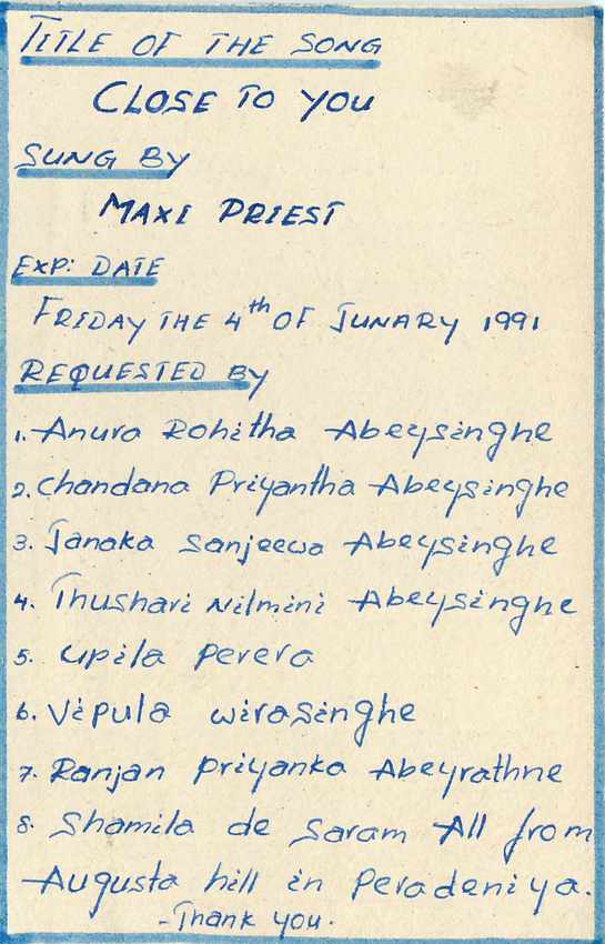 Entier Postal Postal Stationary Sri Lanka Ceylan Lion — Verso