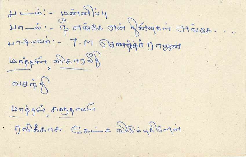 Sri Lanka — Karte mit 75-Cent-Stempel — unbekannter Verleger — Rückseite