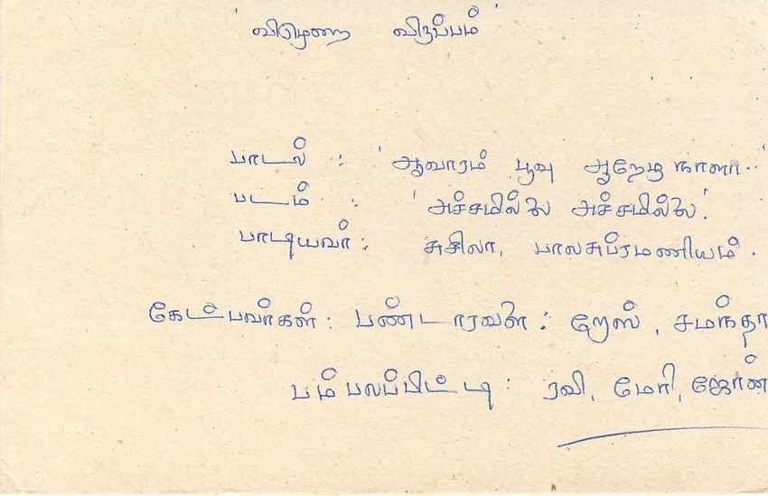 Sri Lanka — Ansichtskarte mit 75-Cent-Stempel — Verlag Sri Lanka Post — Rückseite