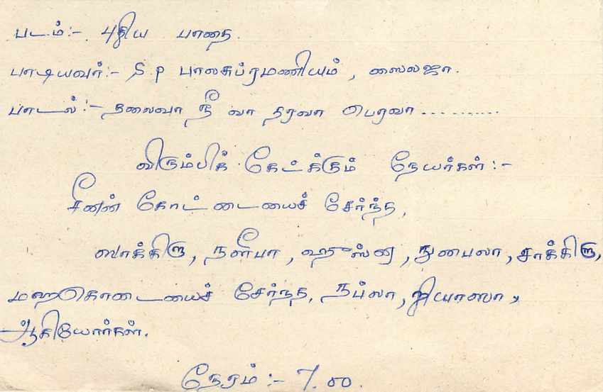 Sri Lanka — Karte mit 75-Cent-Stempel — Verleger Sri Lanka Post — Rückseite