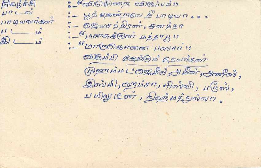 Entier Postal Postal Stationary Sri Lanka Ceylan Lion — Verso