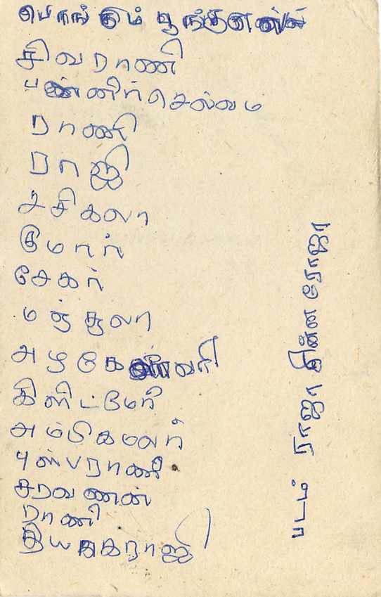 Entier Postal Postal Stationary Sri Lanka Ceylan Lion — Rückseite
