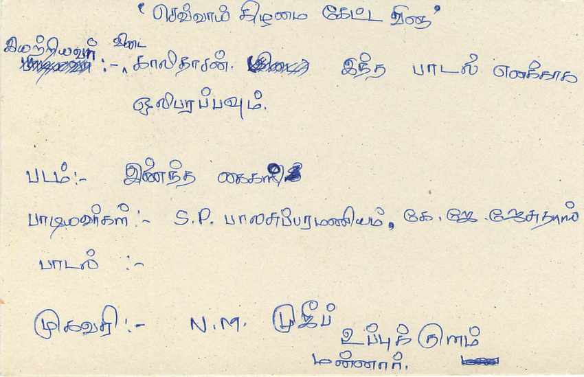 Sri Lanka — Karte mit 75-Cent-Stempel — unbekannter Verleger — Rückseite