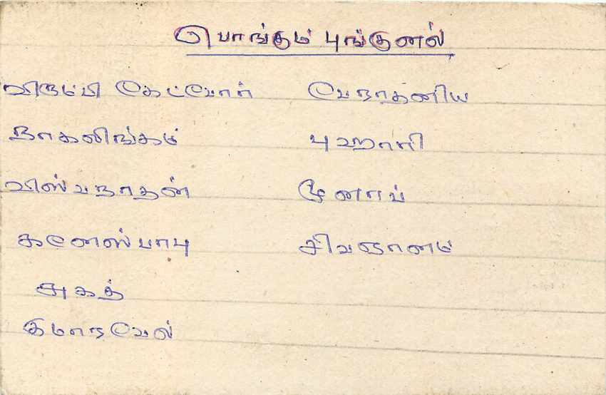 Entier Postal Postal Stationary Sri Lanka Ceylan Lion — Verso