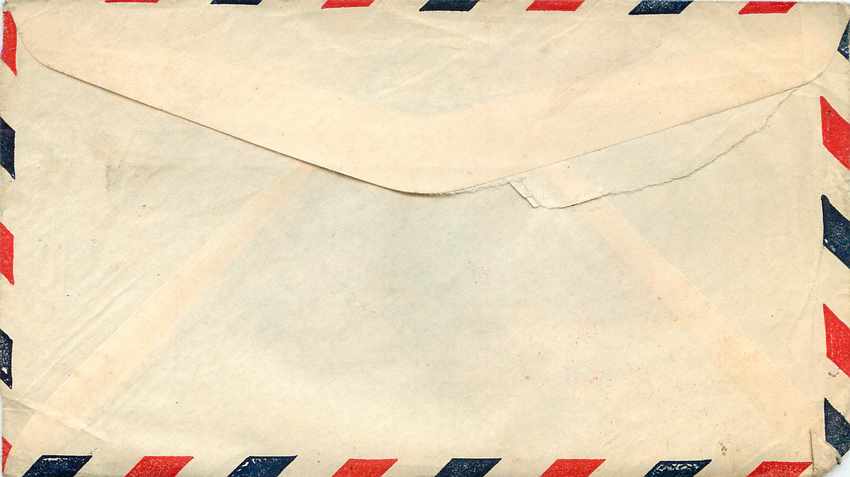 Cover Lettre US Navy 1944 Censored Baldwinsville Militaria — Rückseite