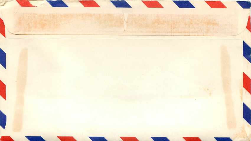 Cover Lettre US Vietnam Militaria — Rückseite