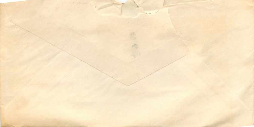 Cover Lettre USS Intrepid 1955 Bateau Militaria — Verso