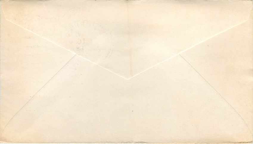 Lettre Cover Benito Mussolini Ecureuil 1944 Chevre Nazi — Rückseite