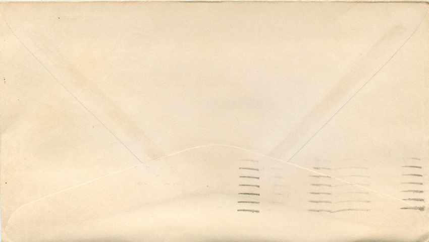 Lettre Cover Tucson 1945 Aigle Japon Nippon Rare — Back