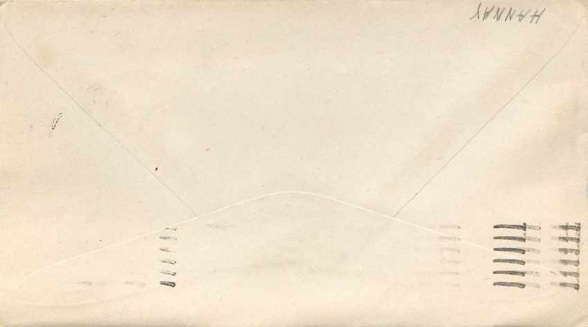 Lettre Cover 1945 Camp Maxey Replacement Training Center — Rückseite