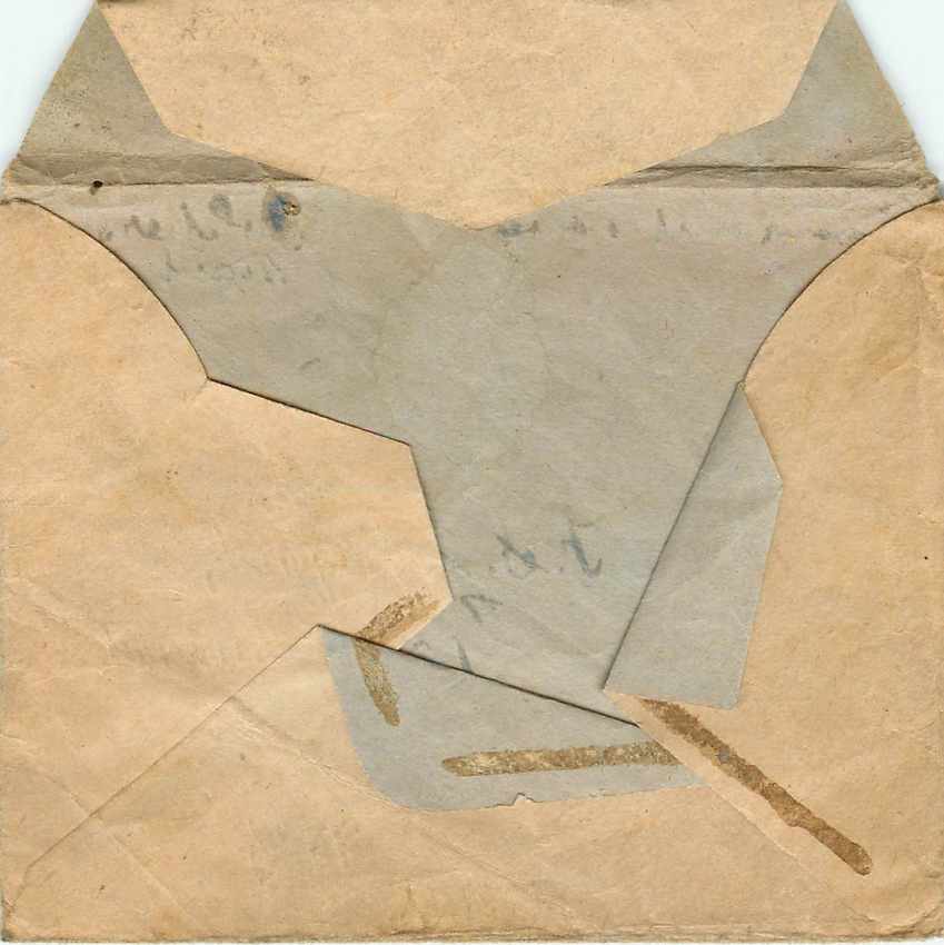Lettre Cover US Censor  1919 — Back