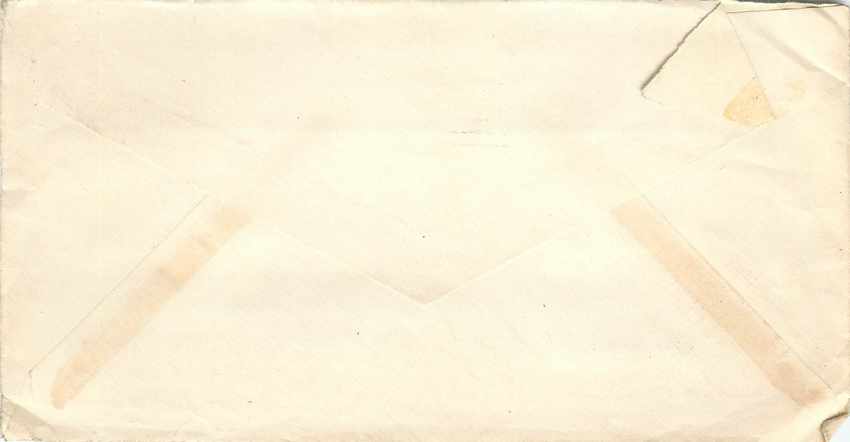 Lettre Cover US Censor 1944 — Rückseite