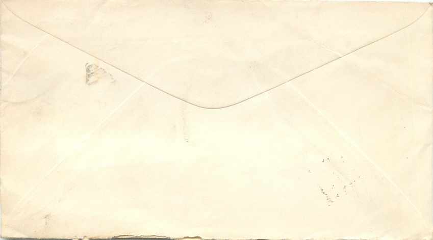 Lettre Cover US Censor 1942 — Rückseite