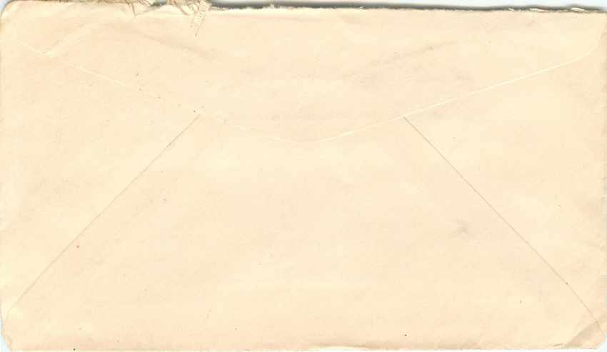 Lettre Cover US Censor 1944 — Rückseite