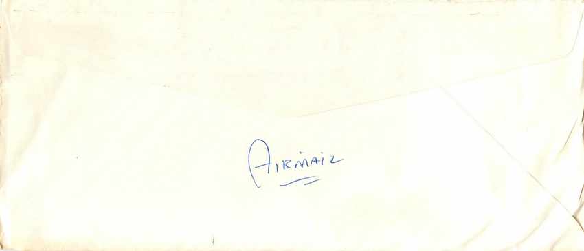 Lettre Cover US 1965 US Army — Verso