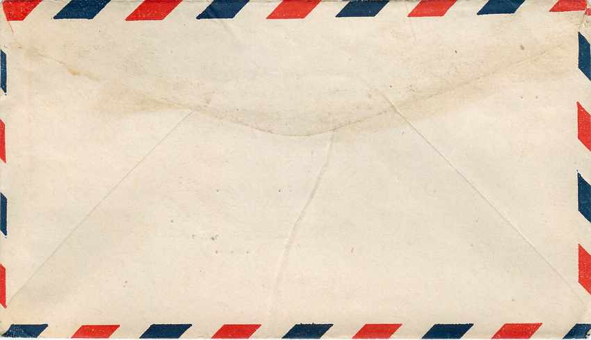 Lettre Cover US Censor 1945 — Rückseite