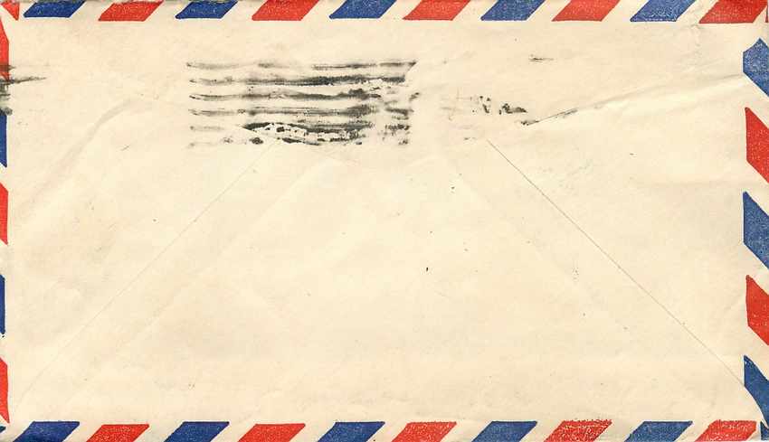 Lettre Cover US 1945 — Rückseite