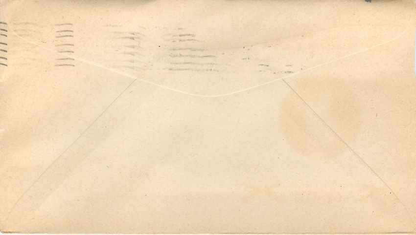 Lettre Cover US Second Army Fort Bragg 1945 — Rückseite