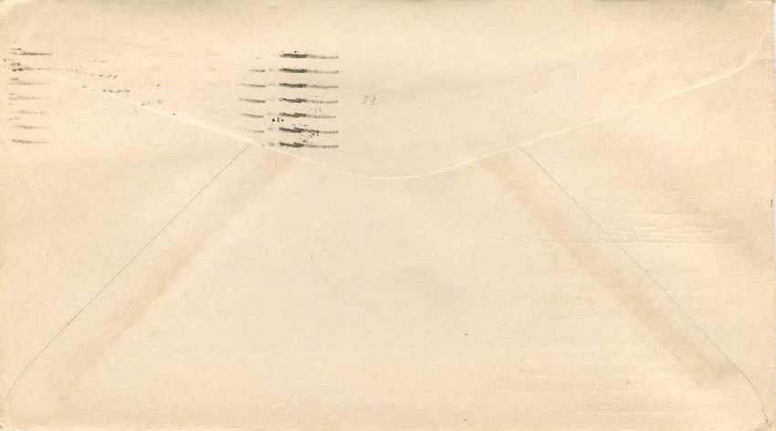 Lettre Cover US 1945 Bateau Boat Tucson  — Rückseite