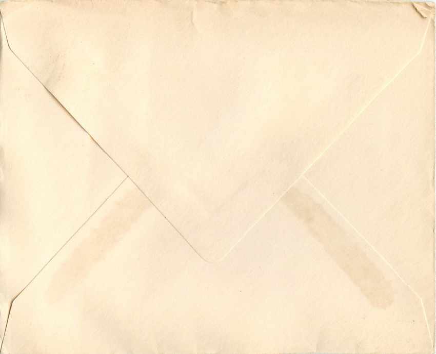 Lettre Cover US Censor 1944 — Rückseite