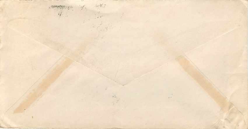 Lettre Cover US Censor 1945 — Rückseite