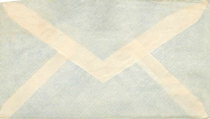 Lettre Cover US Censor 1945 — Rückseite
