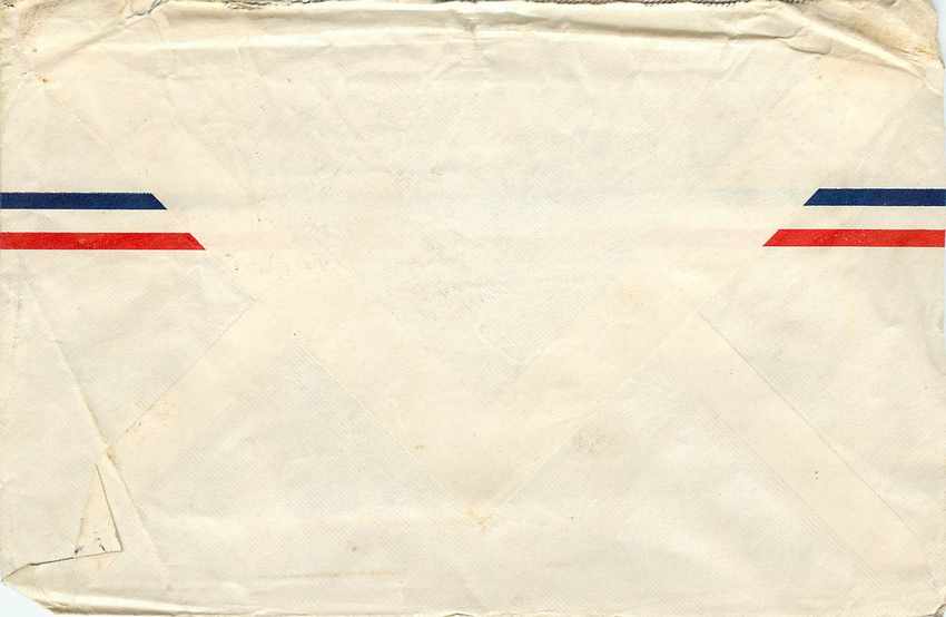 Lettre Cover US Censor  — Rückseite