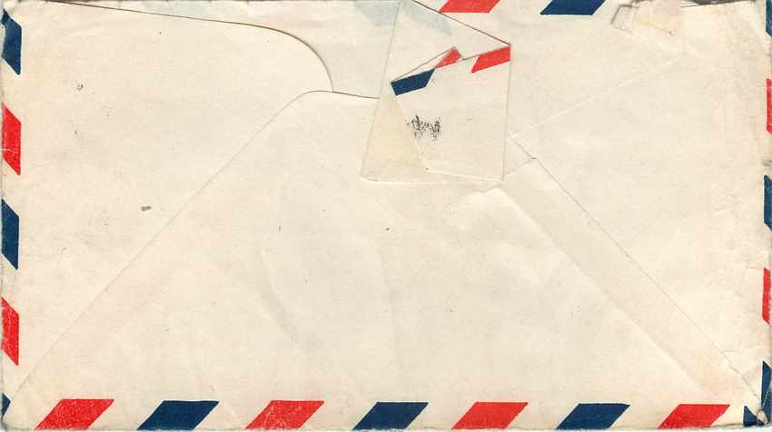 Lettre Cover US Censor 1944 — Rückseite