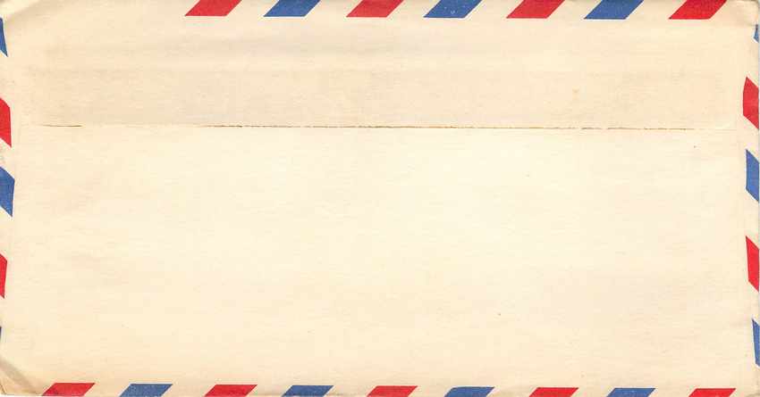 Lettre US Cover US USS Wasp 1954 — Verso