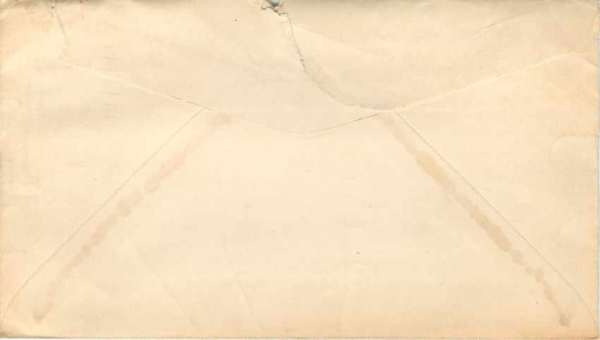 Lettre US Cover US Censor 1944 — Rückseite