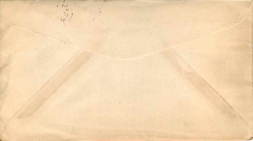 Lettre US Cover US 1946 — Rückseite