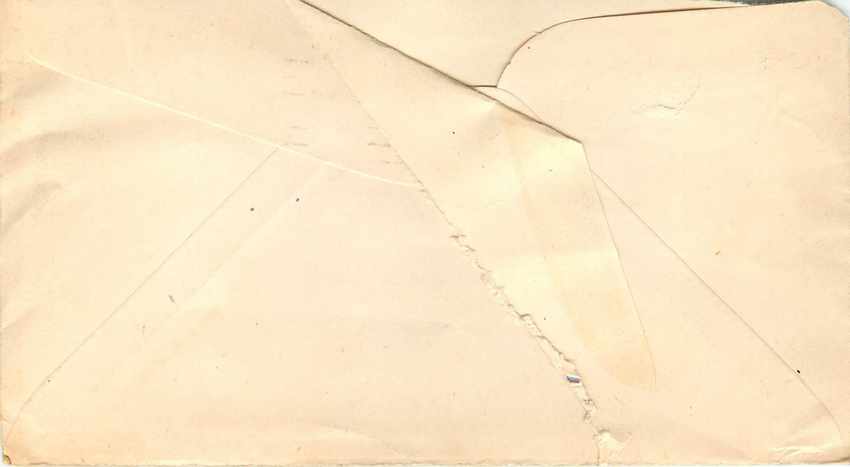 Lettre US Cover US Censor Augusta 1944 — Rückseite