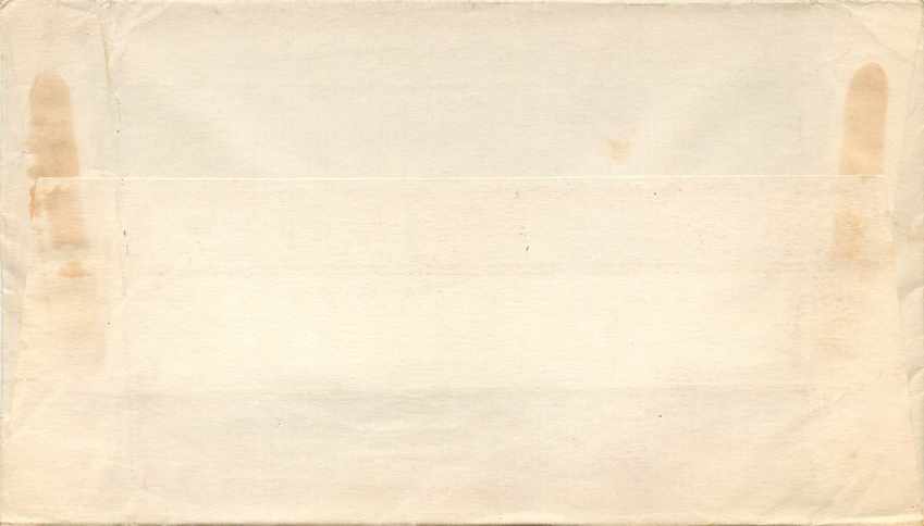 Lettre Cover US Army postal service to Illinois — Rückseite