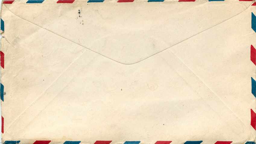 Lettre Cover US Army postal service Censored 1944 — Rückseite