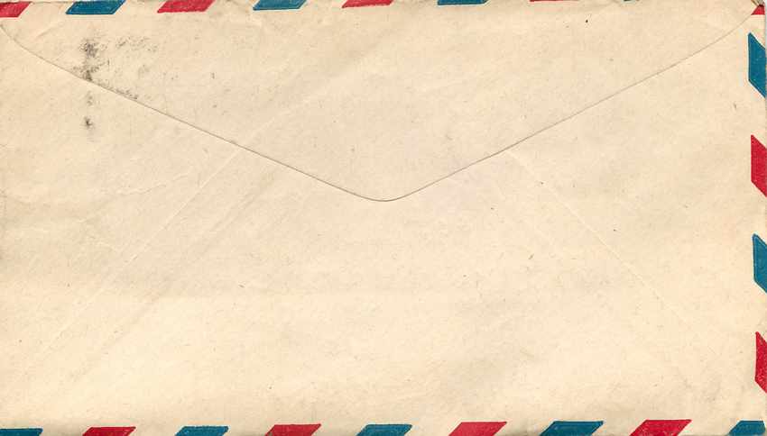 Lettre Cover US Army postal service Censored 1944 — Rückseite