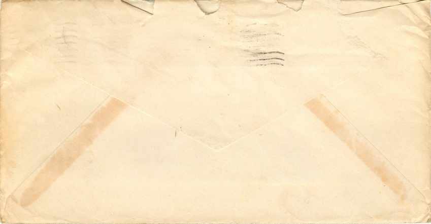 George Meade, Maryland — lettre à Mrs. Mettha Spice, Illinois — timbre et cachet postal — Rückseite
