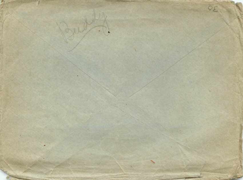 Lettre Cover US Army postal service Censored 1919 — Verso