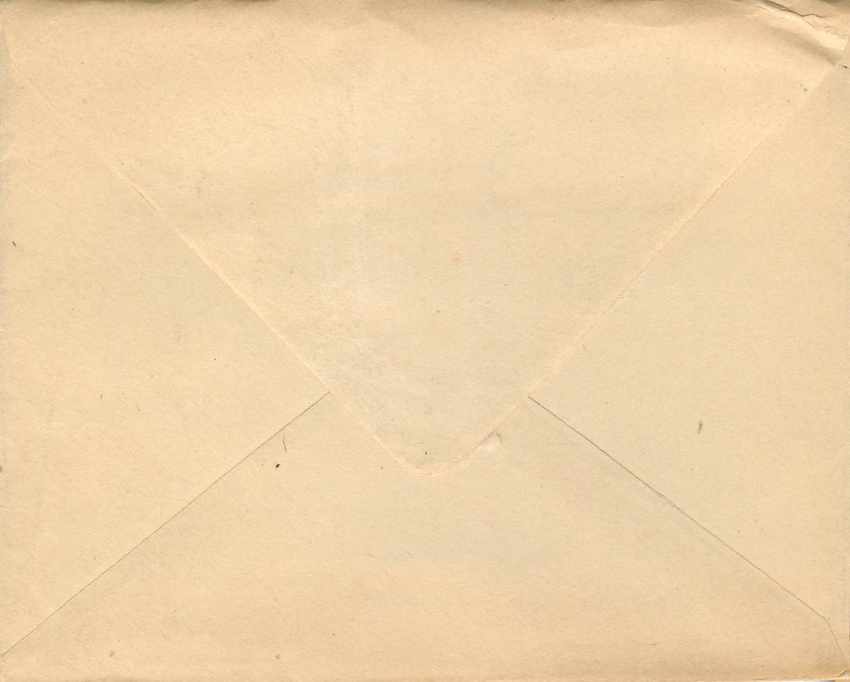 Lettre Cover US Army postal service Censored 1944 — Rückseite