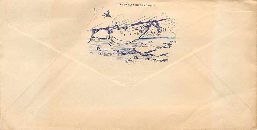 Lettre Cover US Army postal service Censored 1943 — Rückseite