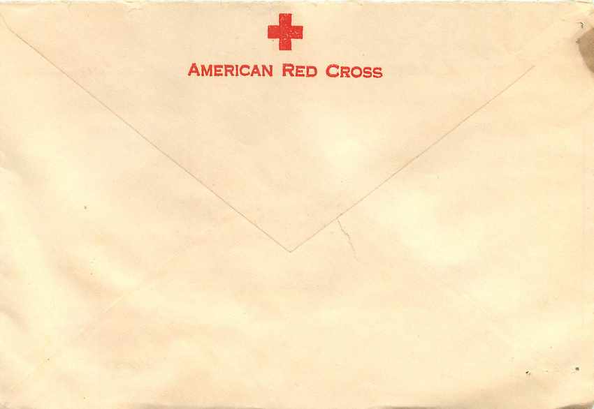 Lettre Cover US Army postal service 1951 — Rückseite