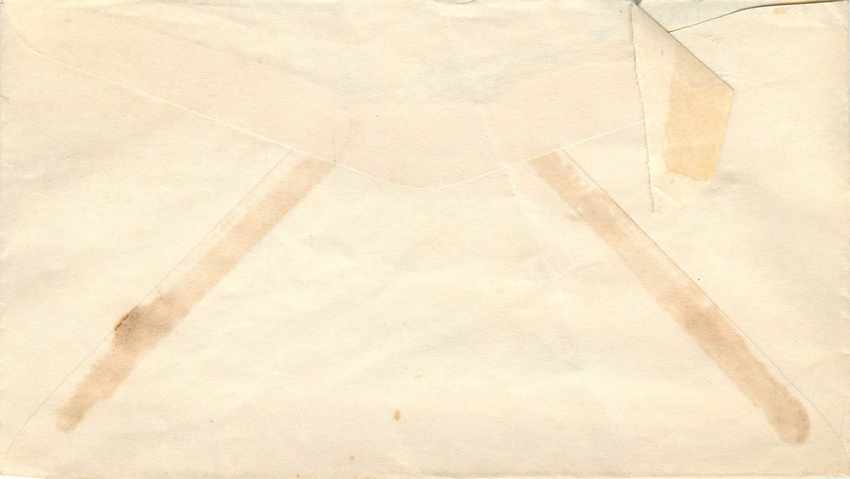 Lettre Cover US Army postal service 1945 — Rückseite